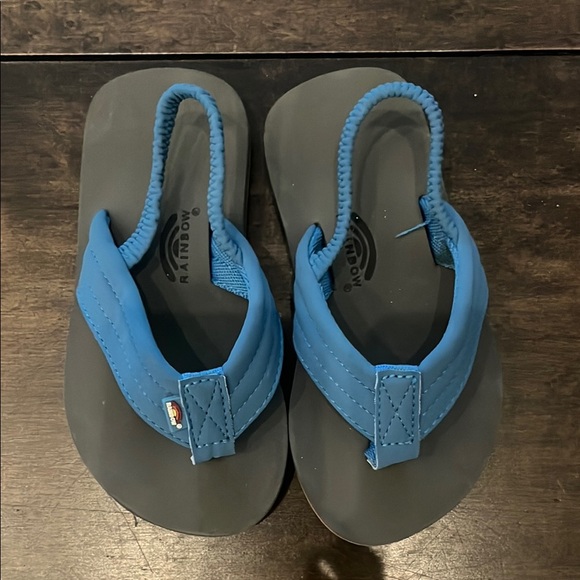 Rainbow Kids Blue Sandals - Picture 4 of 7